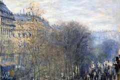 Claude Monet 1893 Boulevard des Capucines From The Nelson-Atkins Museum Of Art Kansas City At New York Met Breuer Unfinished